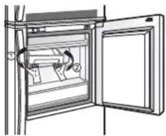 LG GR-B444XL - How to disassemble Home Bar basket - 2