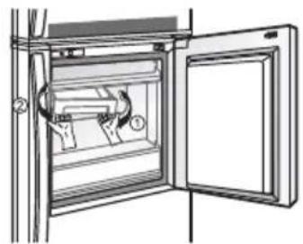 LG GR-B444XL - How to assemble Home Bar basket - 2