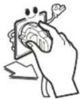 LG GLM-642W - Pull out the power plug not by grasping the cord. But by the plug of its end. - 1