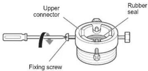 LG WDK1102TRHC - Connecting screw-type hose to tap without thread - 1