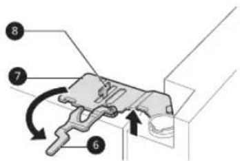 LG GCL-267AXW - Removing the Freezer Door - 4