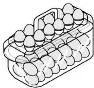 LG GR-P267FBB - Egg Box - 2