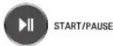 LG T1732AFF - Press the START/PAUSE button to start washing. - 1