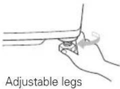 Adjustable legs