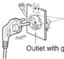 Outlet with g