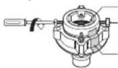 LG TD932AFF0 - Loosen the fixed nuts to connect the connector to the tap - 1