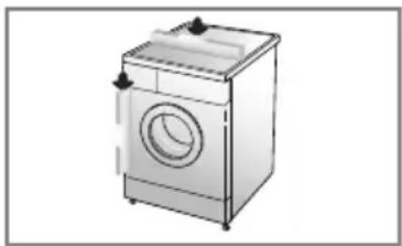 LG WD-16336FDK - ■ Level adjustment - 1