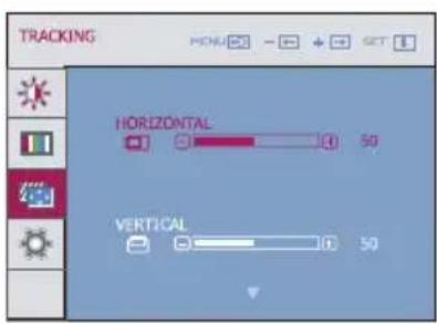 LG W2052TG - Main menu Sub menu Description - 2