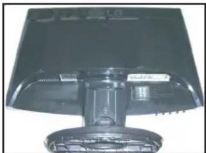 LG W2052TG - Disassembling the stand - 1