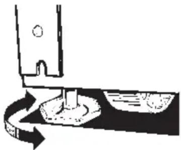 HOTPOINT CTX18CIBRWW - Rollers and Leveling Legs - 1