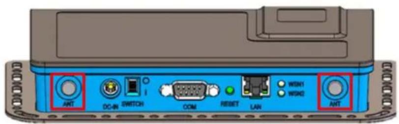 Advantech WISE-3310 - Spare Antenna Hole - 1