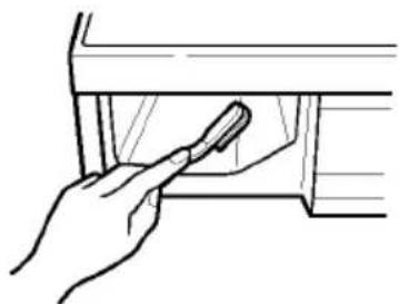 LG WD-12401TB - ■ The drawer recess - 1