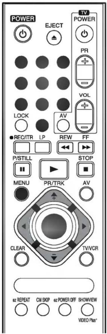 LG GC947P1 - Setting the video recorder's clock - 5