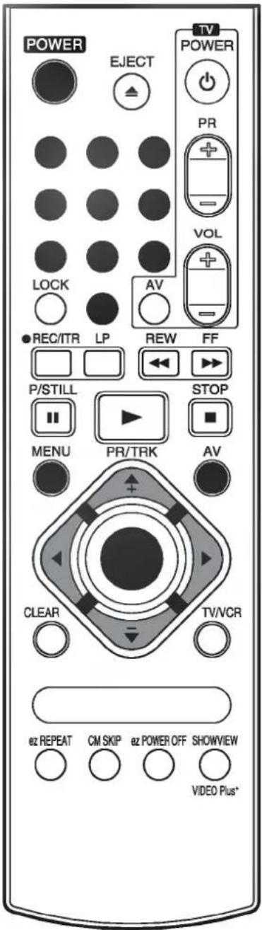 LG GC947P1 - Programming the video recorder timer - 1