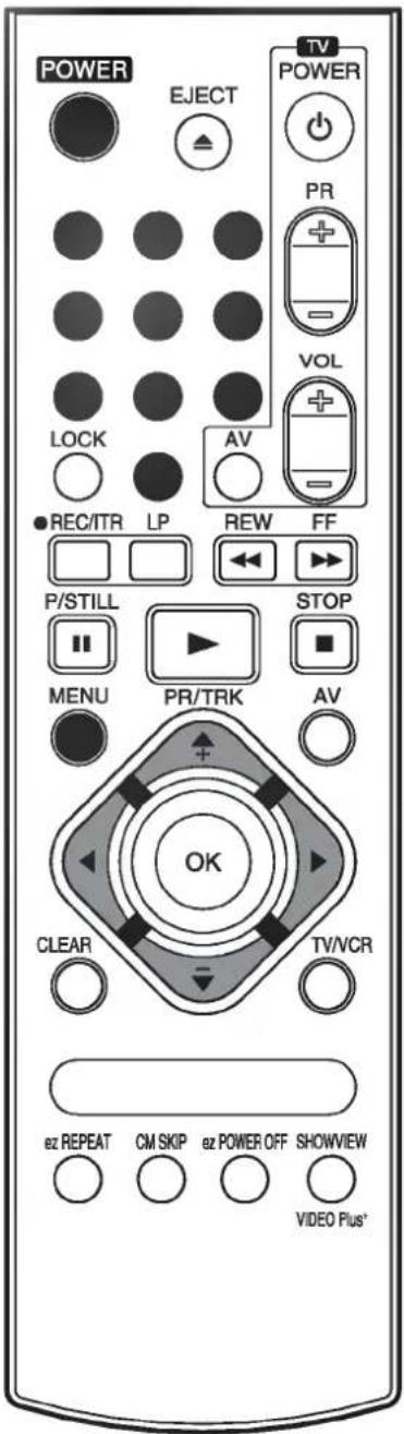 LG GC947P1 - Programming the video recorder timer - 1