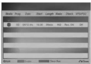 LG RH4840PGL - Checking Timer Recording Details - 1