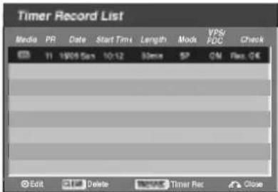 LG RC68222P1 - Checking Timer Recording Details - 1