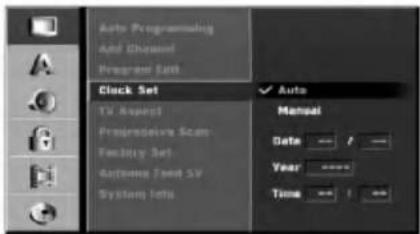 LG DR7924TDL - Auto Clock Set - 1