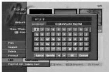 LG DR7924TDL - Naming a Title - 1