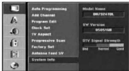 LG DR7924TDL - System Information - 1