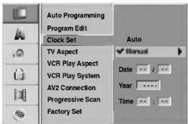 LG RC7812JP1L - Manual Clock Set - 1