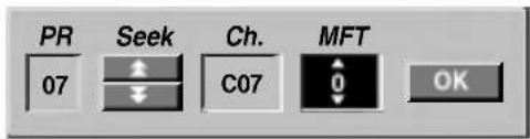 LG RC7812JP1L - Program Edit - 1