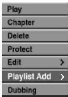 LG RC7812JP1L - Choose a title or chapter on the Original menu to put into the Playlist, then press ENTER. - 1