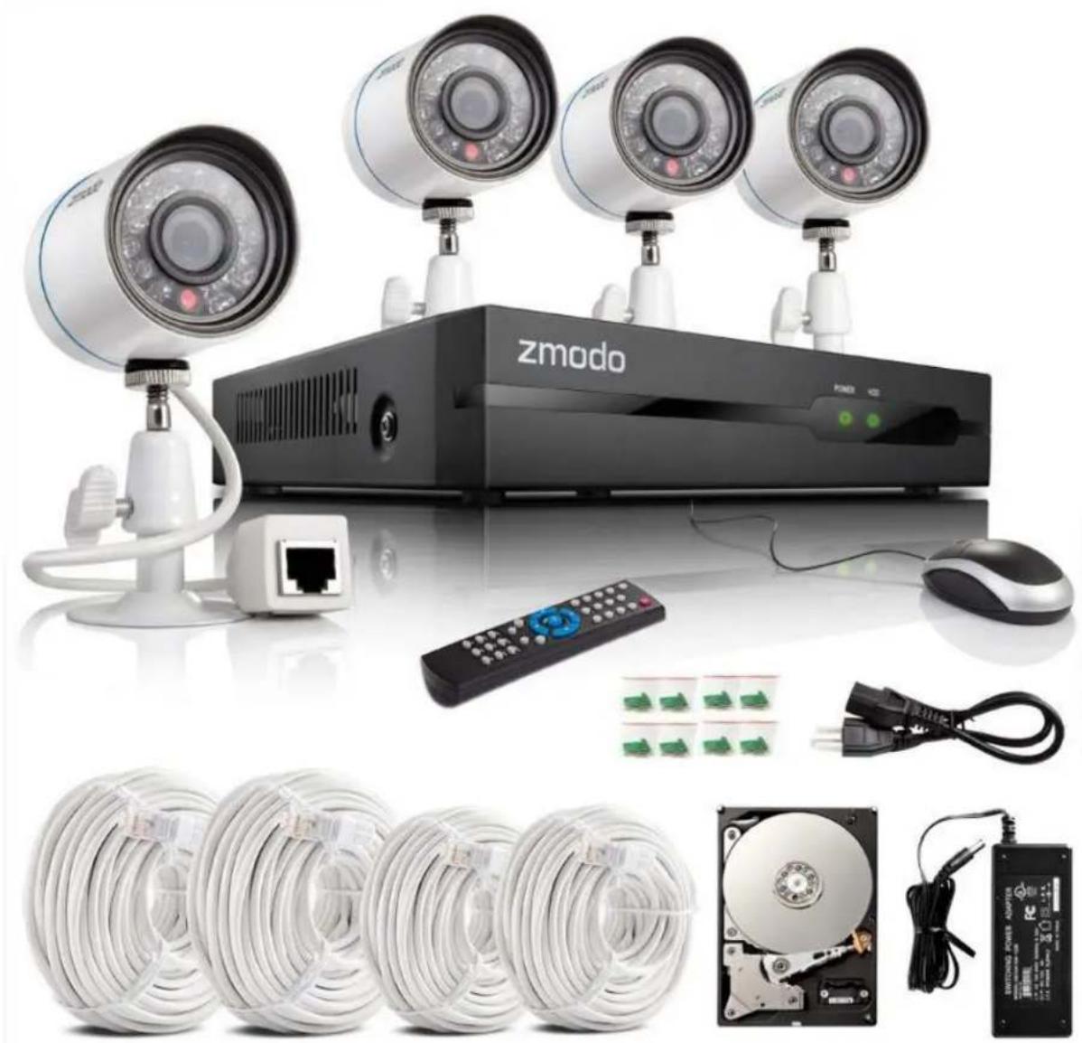 Zmodo ZP-KE1H04-S - Package Contents - 1