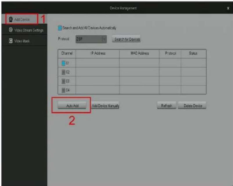 Zmodo ZP-KE1H04-S - Connecting the cameras to the NVR - 3