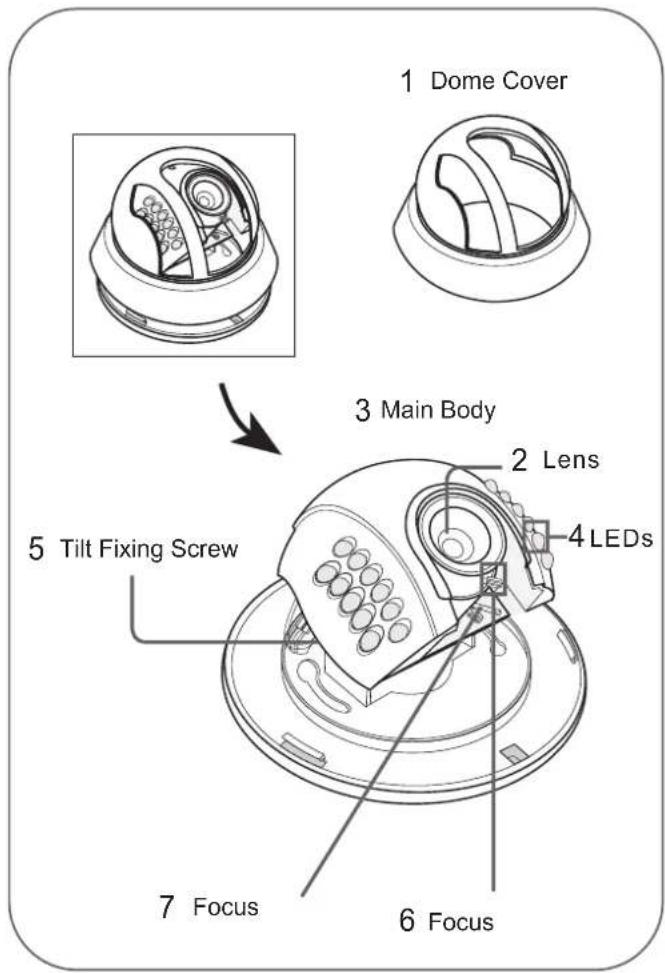 Zmodo CM-S21139BG - SCHEMATIC DIAGRAM - 1
