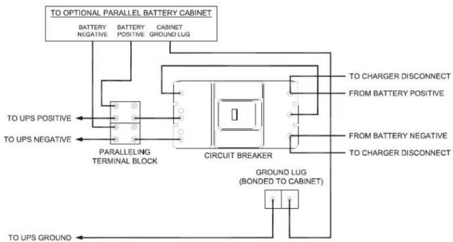 Tripp Lite EBP240V3501NB - Battery and Breaker Diagrams - 2