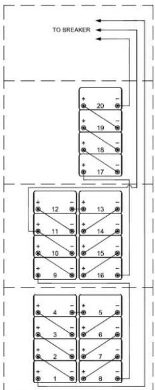 Tripp Lite EBP240V3501NB - BUSBAR CONNECTION INSTRUCTIONS - 1