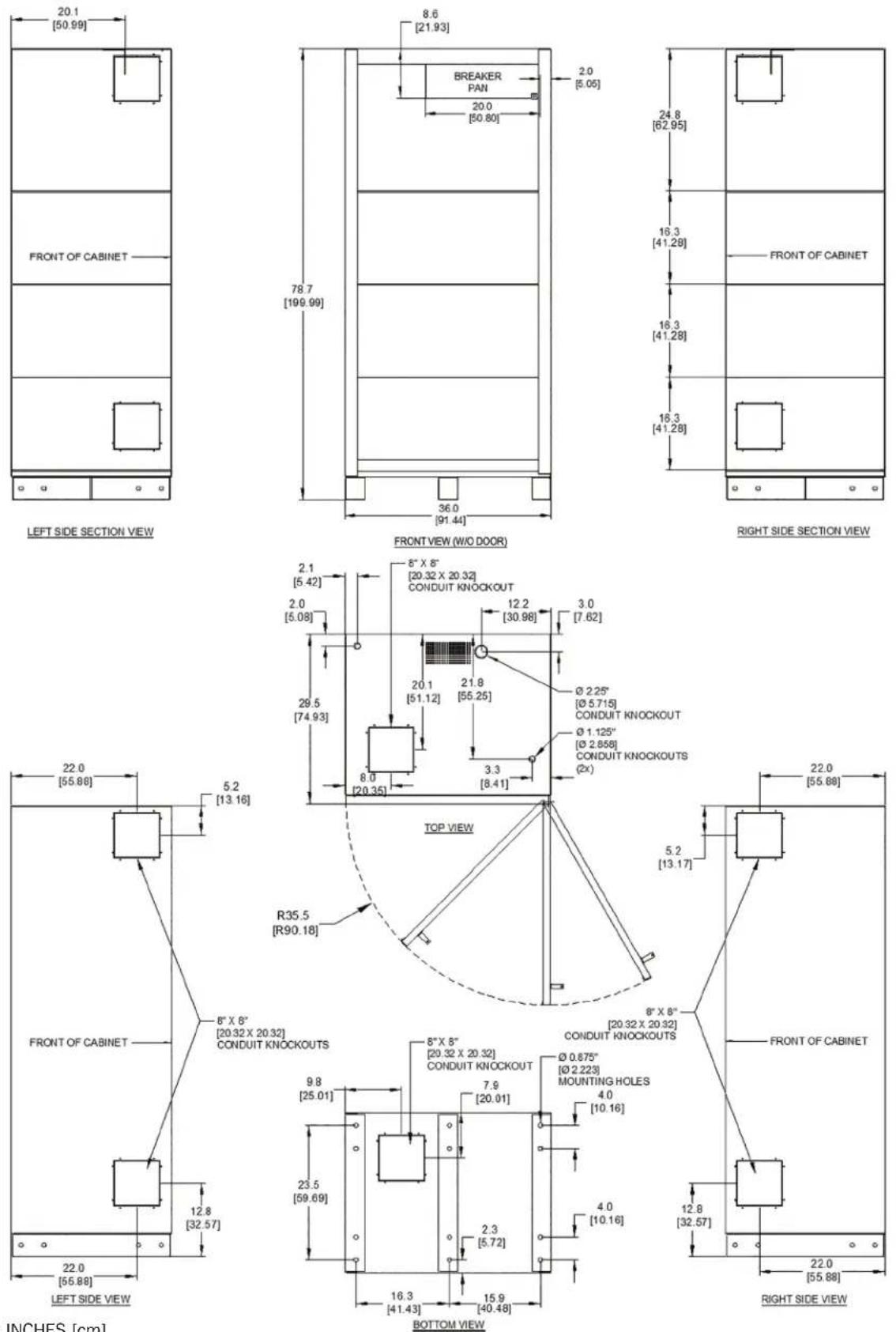 Tripp Lite EBP240V5001NB - Diagrams - 1