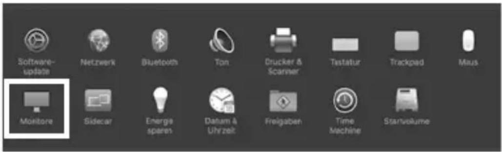Raidsonic IB-DK4029-CPD - macOS® Konfiguration der Anzeigeeinheiten - 2