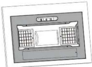 WESTINGHOUSE WRI500DB - Fixing the front panel and filter - 1