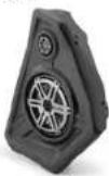 JL Audio Stealthbox SB-POL-SLINGSUBD/10W3v3-4 - MID/HIGH FREQUENCY DRIVER FITMENT - 2