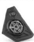 JL Audio Stealthbox SB-POL-SLINGSUBD/10W3v3-4 - MID/HIGH FREQUENCY DRIVER FITMENT - 1