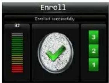 ZKTeco OP200 - Enroll the ingerprints on OP-200: - 4