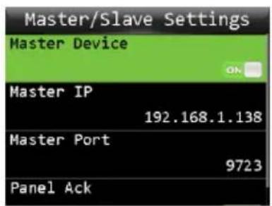 ZKTeco OP200 - Master/Slave Settings - 2