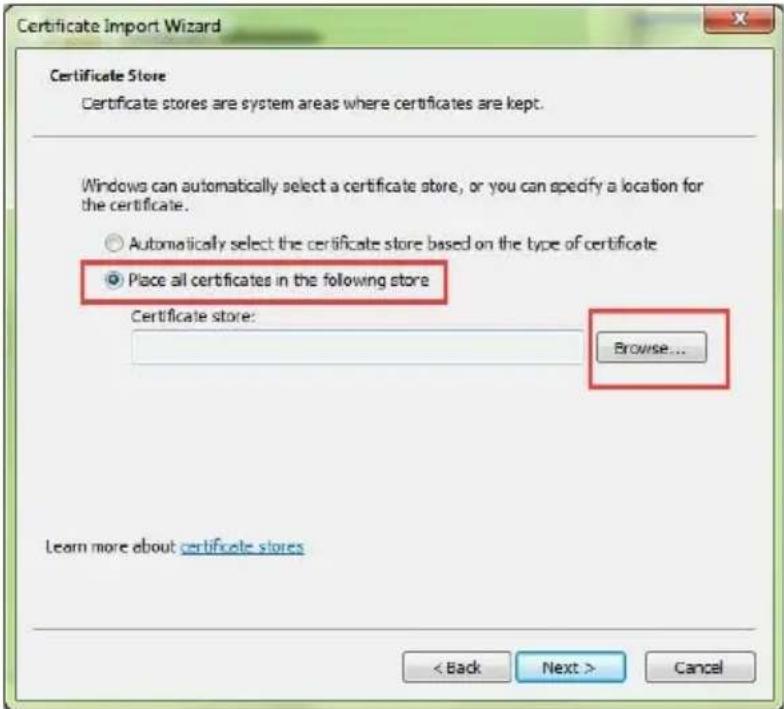 ZKTeco OP200 - Installing the Certificate: - 3