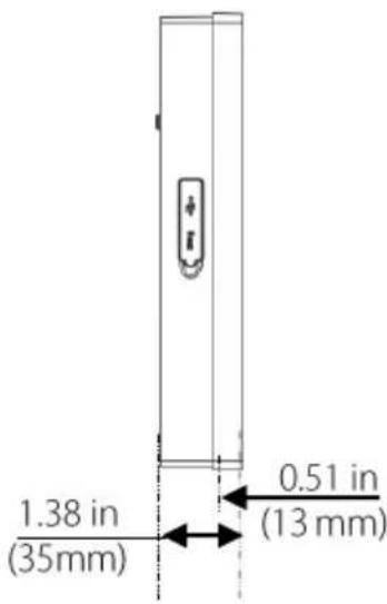ZKTeco OP200 - Dimensions & Installation - 2