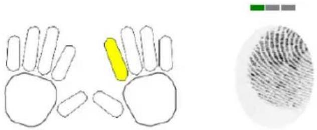 ZKTeco OP200 - Enroll Fingerprints - 1