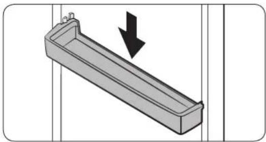 SAMSUNG RT65A7008SL - STEP 4 Unpack and put accessories in place (applicable models only) - 1