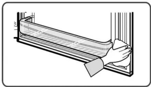 SAMSUNG RT29BVMS - Door Seals - 1
