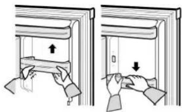 SAMSUNG RT29BVMS - Adjustable Storage Guard - 1