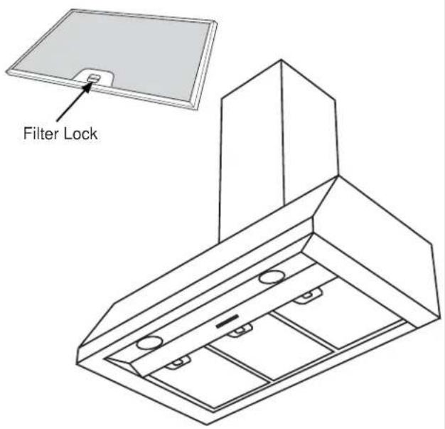 GE UVW8304SPSS - INSTALL FILTERS - 1