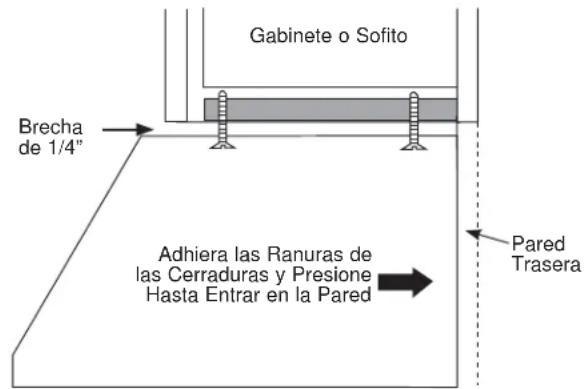 GE UVW8304SPSS - SALTEE ESTE PASO SI USARÁ UN MÉTODO DE MONTAJE DE PARED - 3