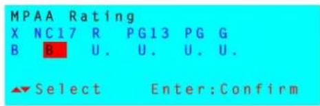 VIZIO 10210010218 - - MPAA Rating - 1
