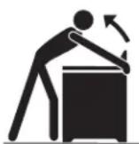 FRIGIDAIRE FGEF3047TF - Tip Over Hazard - 1
