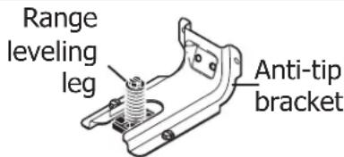 FRIGIDAIRE FGEF3047TF - Tip Over Hazard - 2